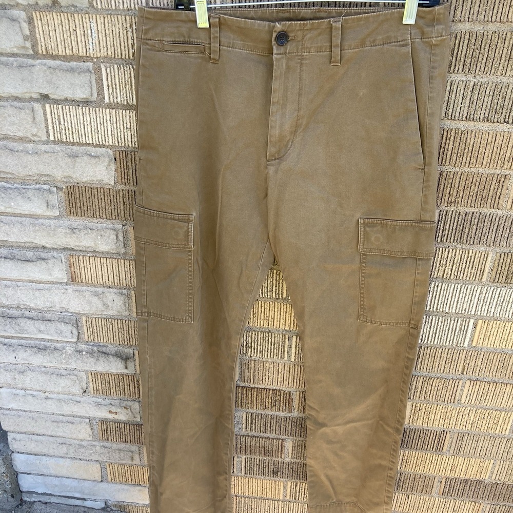 Banana Republic Men's Brown Cargo Pants Size 32 X 30 Paratrooper Work Y2K